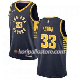 Indiana Pacers Myles Turner 33 Nike 2017-18 Navy Miesten Pelipaidat Swingman 